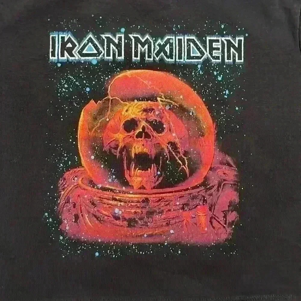 IRONMAIDEN WOMENS CROP TOP - Picture 2 of 8